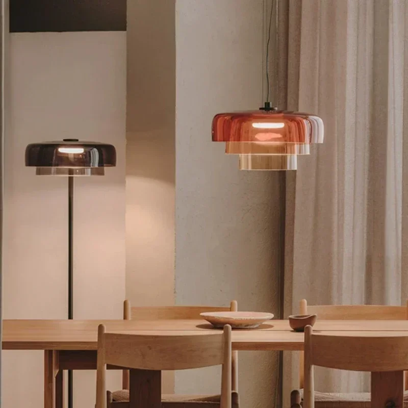 Home Bar And Restaurant - Moderne Minimalistische Glas-Pendelleuchte Vintage Retro Klarer