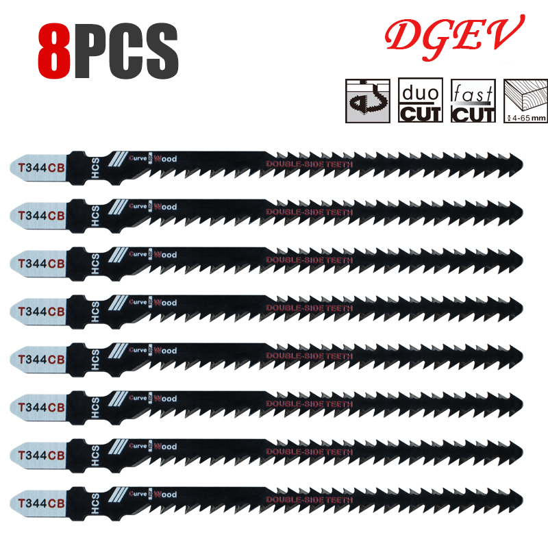 Jigger Double Sided - Doppelseitige Sägeblätter 4/8er-Pack T344Cb für Effizientes