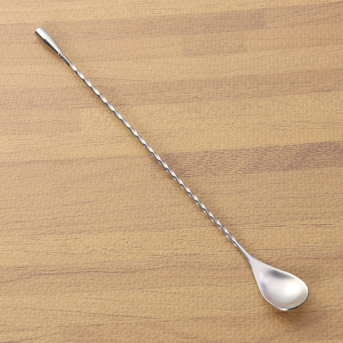 Bar Spoon Twisted - 304 Edelstahl Gedrehter Barlöffel Cocktail-Rührstab für