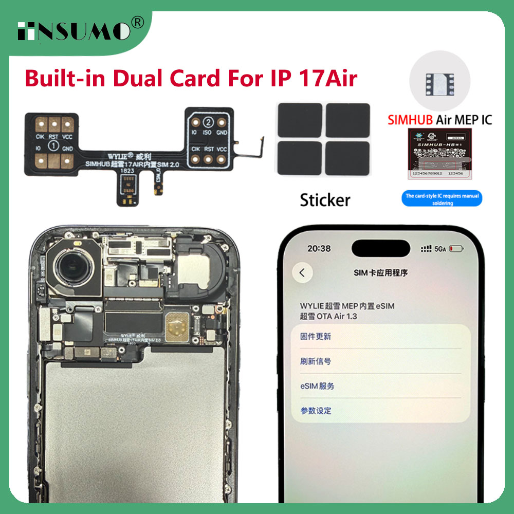 Home Bar Iphone - US-Version Konvertierung zu integrierter Dual-SIM-Karte mit