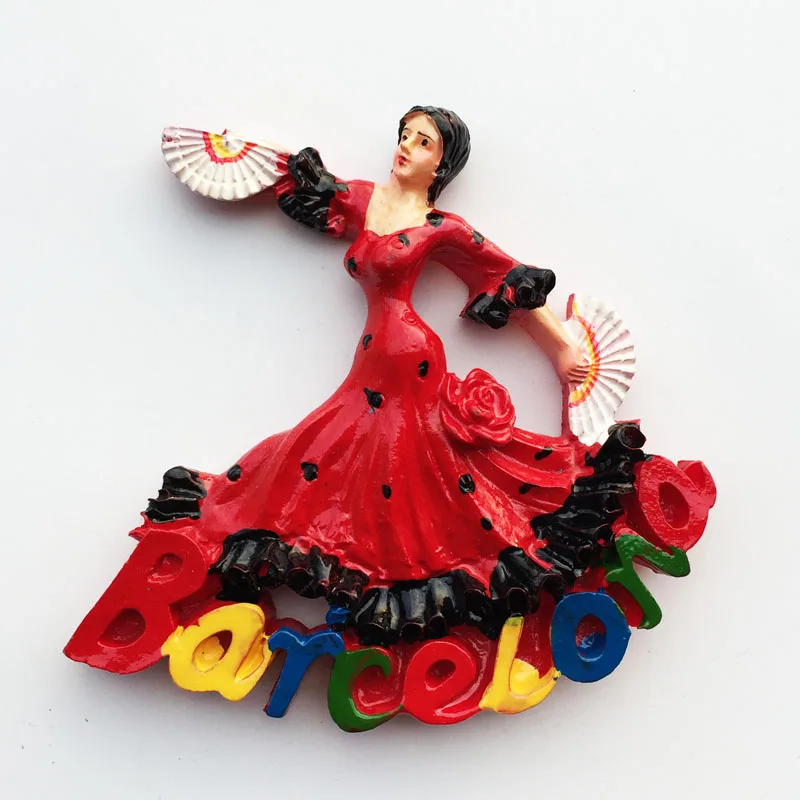 Home Barcelona - Spanien Kühlschrankmagnete Reisen Souvenirs Kühlschrank Magnetische