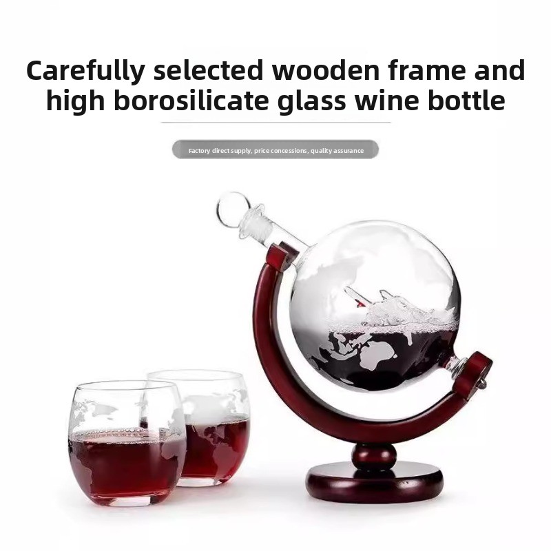 Kreatives Globus-Dekanter-Set  – Decanter Globe Set Bewertung und Preis