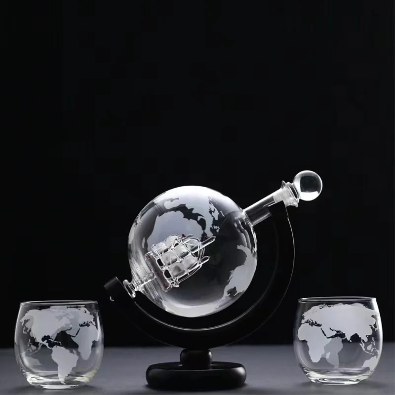 Whiskyglas-Set, Kristallkugel, – Decanter Globe Set Bewertung und Preis