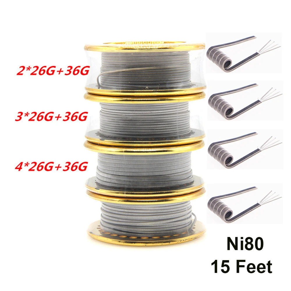 Ni80 Draht 26G 36GA 15 Fuß Cla – Jigger Double Sided Bewertung und Preis