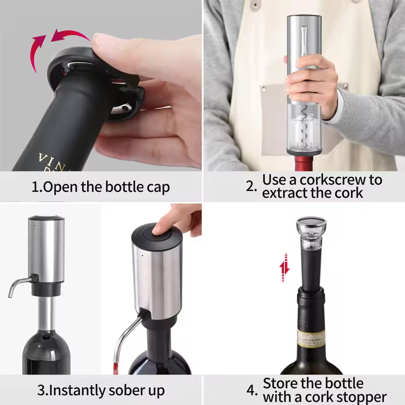4-in-1 Wiederaufladbares Elekt – Home Bar Set Bewertung und Preis