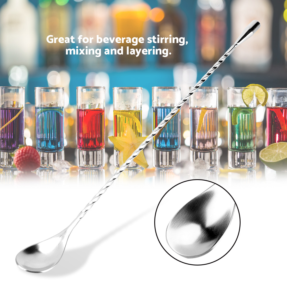 Barlöffel, Bar-Mischlöffel aus – Bar Spoon Twisted Bewertung und Preis