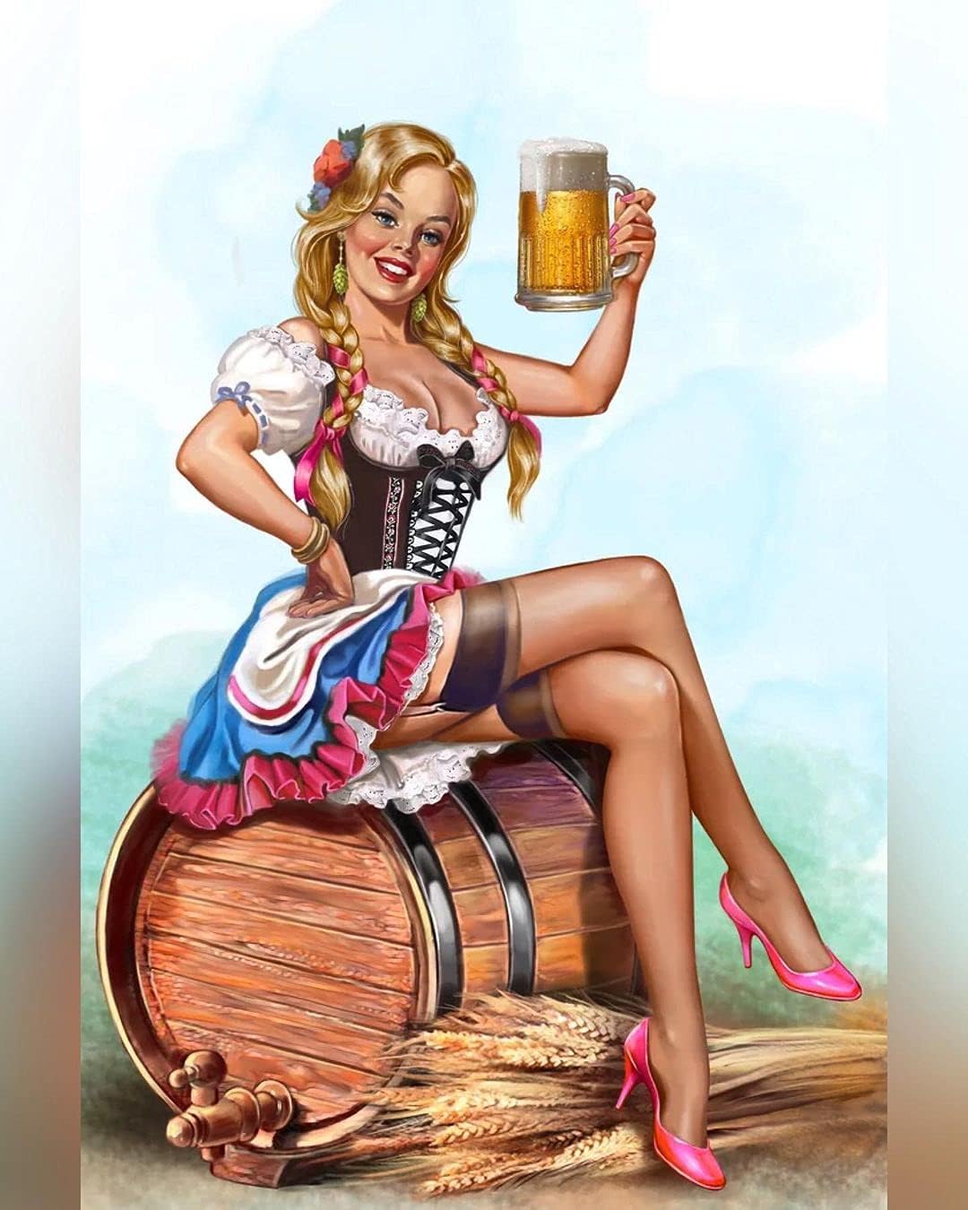 Barrel Pin Up Girl Weizenbier  – Home Bar And Coffee Bewertung und Preis