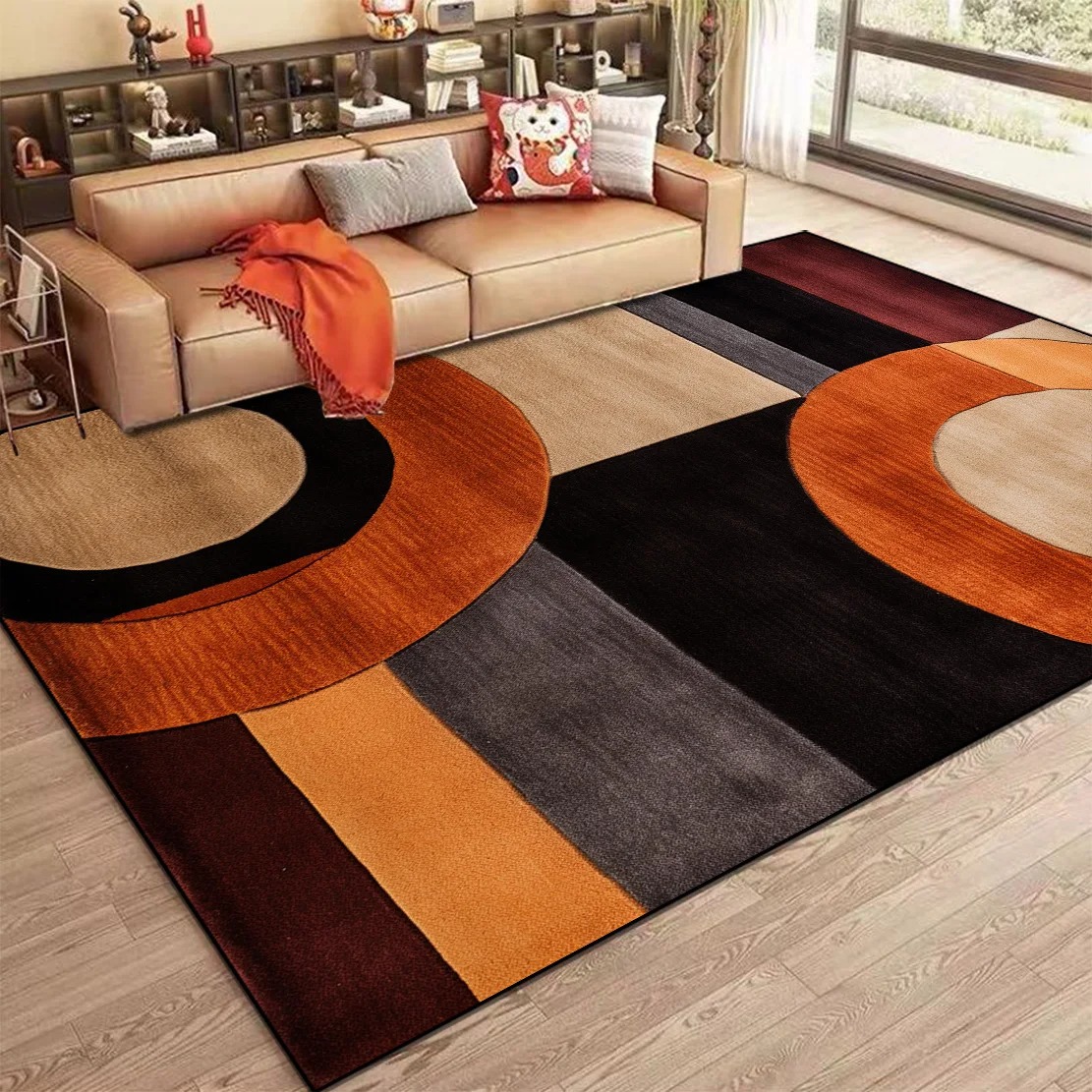 Nordischer Abstrakter Teppich  – Home Bar Seating Bewertung und Preis