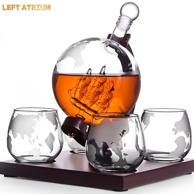 Glas-Kugelförmiger Dekanter, W – Decanter Globe Set Bewertung und Preis