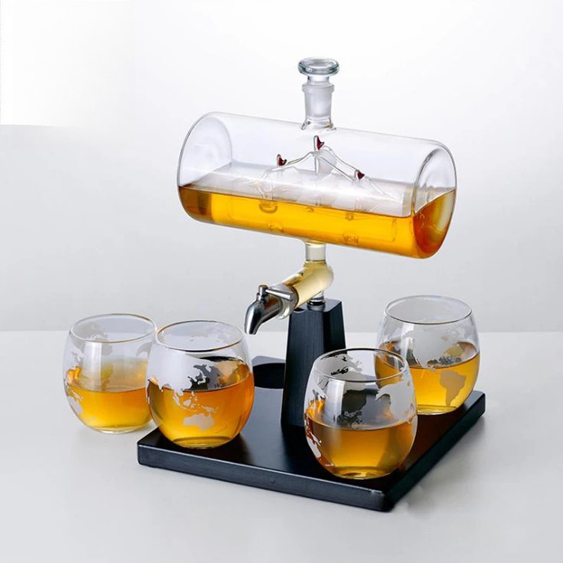 Whiskey-Dekanter mit antiker F – Decanter Globe Set Bewertung und Preis