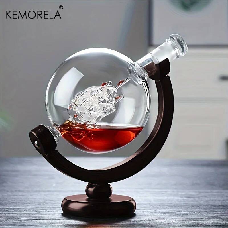 900ML Globe Whiskey-Dekanter-S – Decanter Globe Set Bewertung und Preis