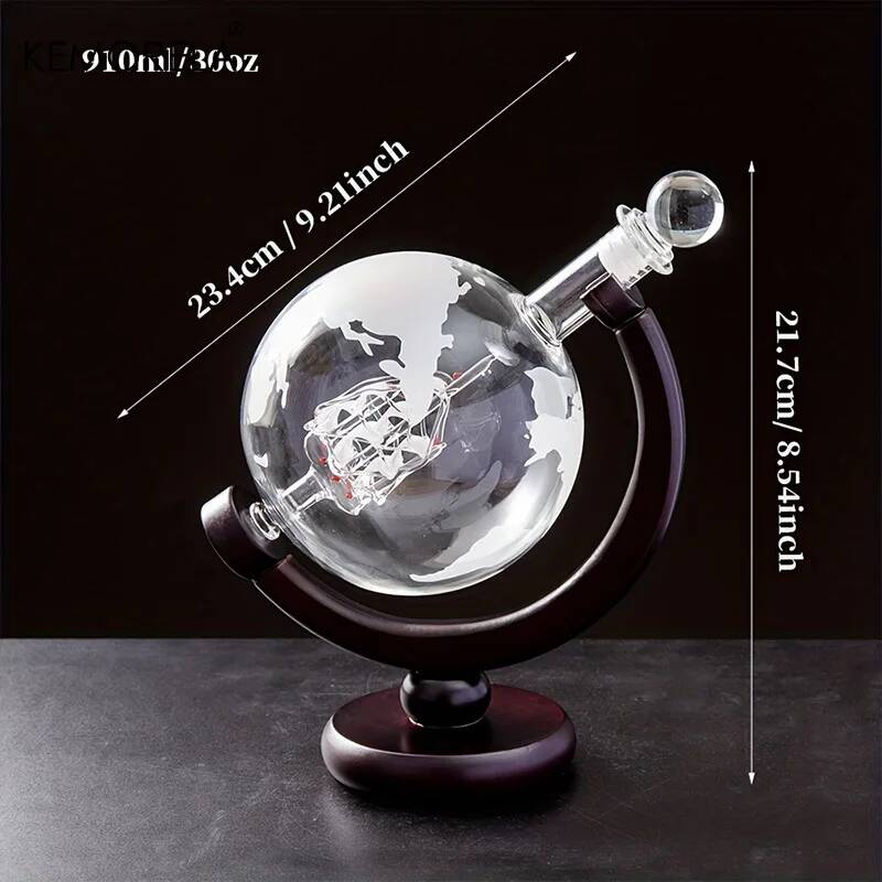 900ML Globe Whiskey-Dekanter-S – Decanter Globe Set Bewertung und Preis