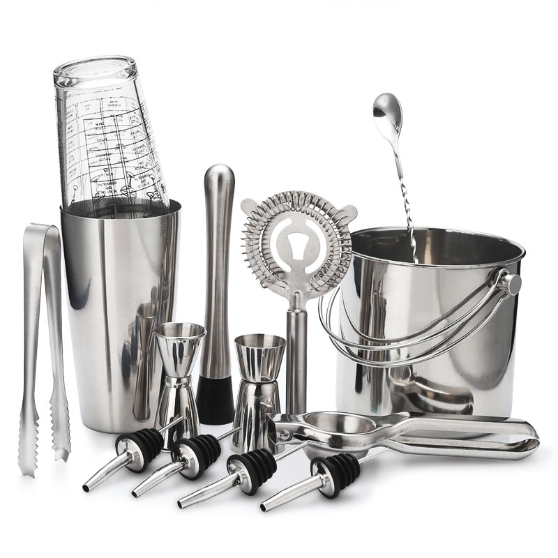 Cocktail-Shaker-Set aus Edelst – Boston Shaker Set Bewertung und Preis