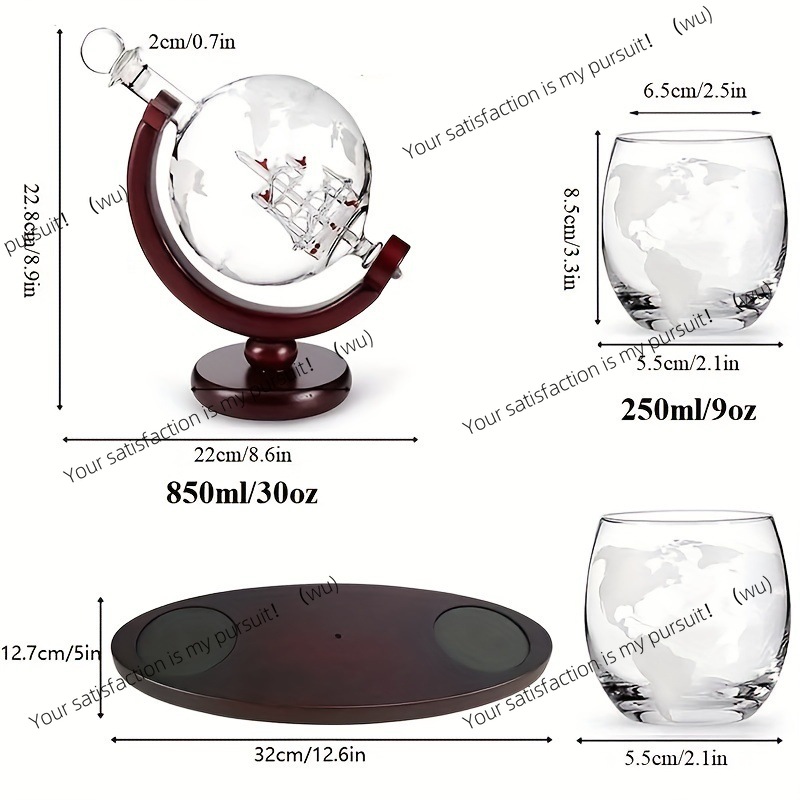 Whiskey-Dekanter-Globus-Set mi – Decanter Globe Set Bewertung und Preis