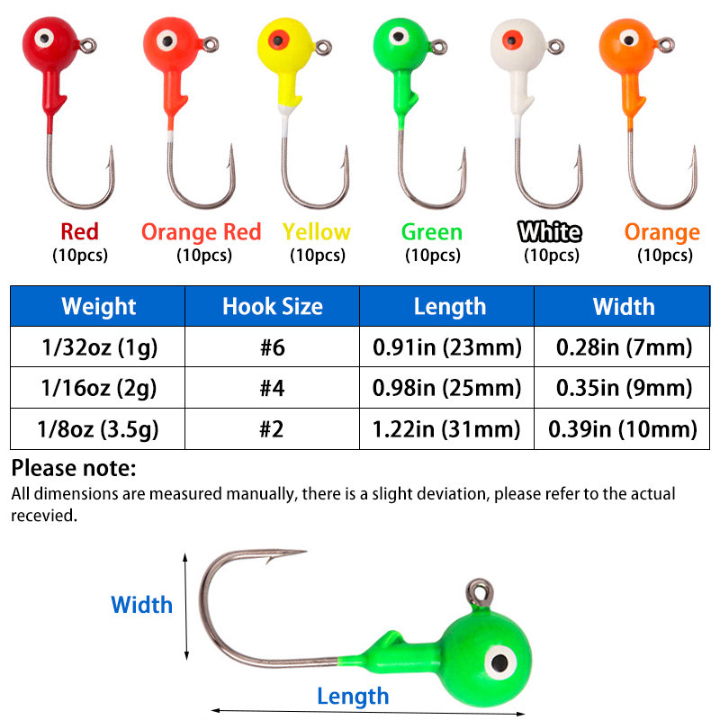 60 Teile/beutel Blei Jig Köpfe – Jigger Double Sided Bewertung und Preis