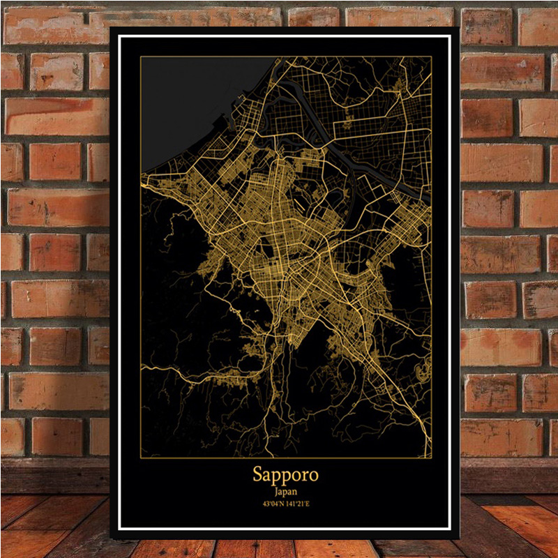 Poster Drucke Amsterdam Tokyo  – Home Barcelona Bewertung und Preis