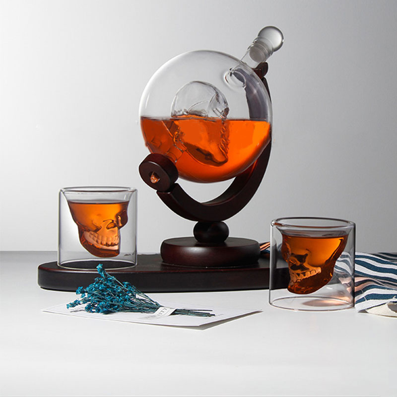 Skull Globe Whiskey-Dekanter-S – Decanter Globe Set Bewertung und Preis